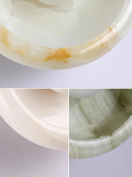 Nordic Natural Jade Wall Sconce – Luxury LED Accent Light