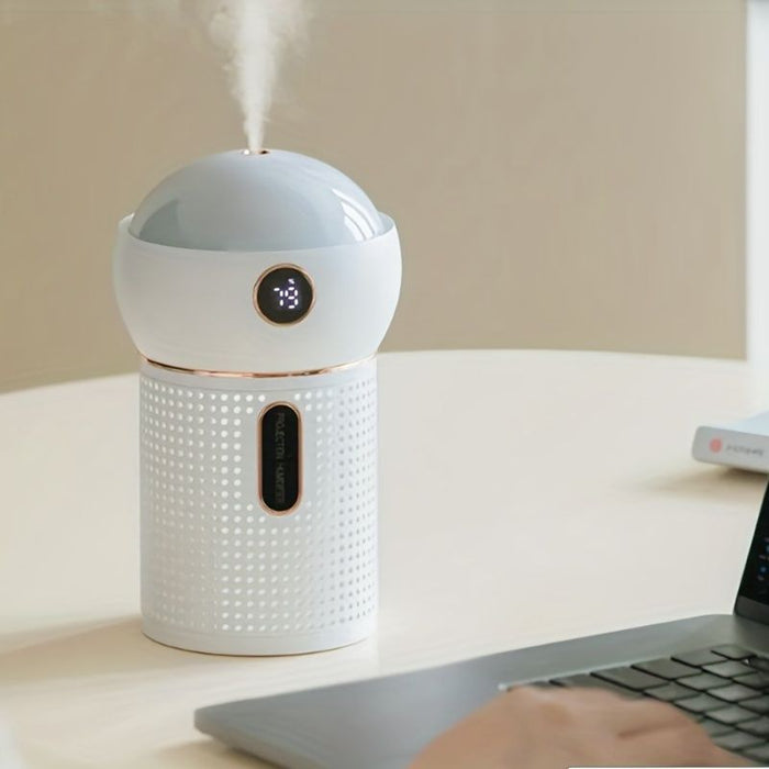 Aroma Mist Projector: Humidifier & Diffuser for Relaxation