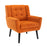 Modern Velvet Ergonomic Accent Chair - Cozy Style for Home