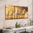 Custom Modern Art Triptych for Living Room by POD Creations