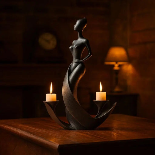 Sculptural Abstract Candle Holder HomeWares – Modern Lighting & Ambience