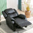 Elderly Recliner Chair – Adjustable Comfort & Storage – Black