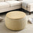 Natural 2-in-1 Ottoman & End Table – Stylish Storage Solution