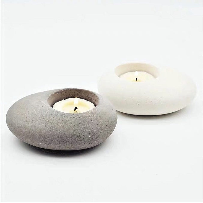 Cobblestone Candlestick: Flavorful Aromas for Home Decor