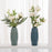 Elegant Plastic Glazed Vase for Chic Flower Arrangements