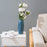 Elegant Plastic Glazed Vase for Chic Flower Arrangements