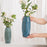 Elegant Plastic Glazed Vase for Chic Flower Arrangements