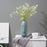 Elegant Plastic Glazed Vase for Chic Flower Arrangements
