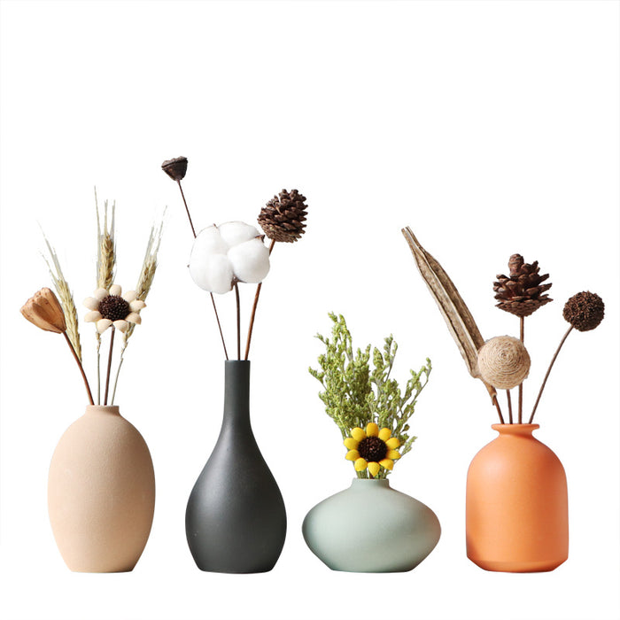 Nordic Ceramic Vase – Elegant Home Flower Stand for You