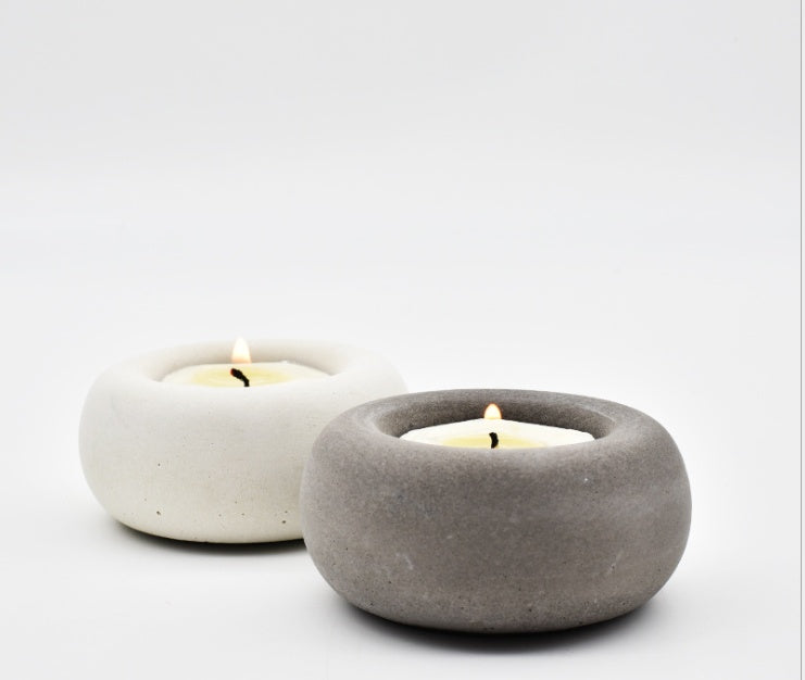 Cobblestone Candlestick: Flavorful Aromas for Home Decor