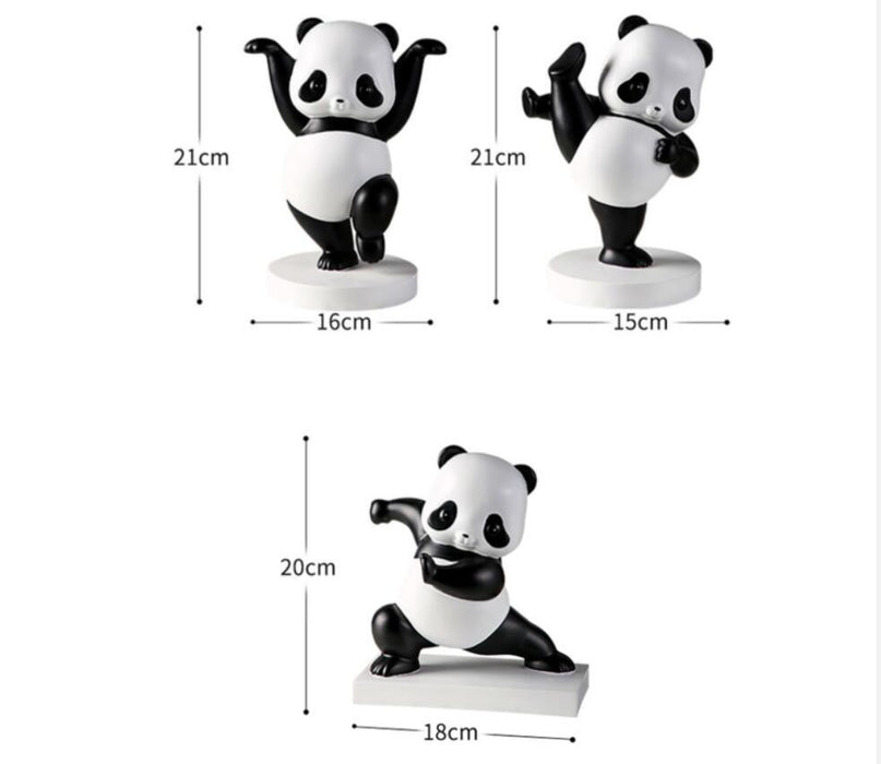Panda Home Decor: Charming Ornament for Cozy Living Spaces