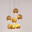 Nordic Solid Wood Ball Chandelier - Adjustable Hanging Lamp HomeWares Hub
