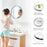 Elegant 20-Inch Black Circular Wall Mirror by ZHUMI - Stylish & Durable for Modern Spaces