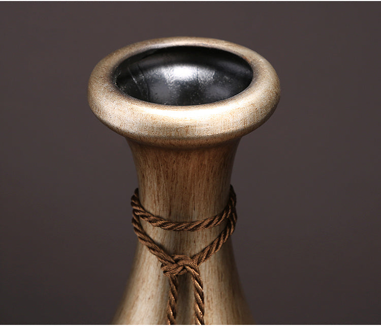 Elegant Resin Vase for Stylish Home Décor - Perfect for Living Rooms