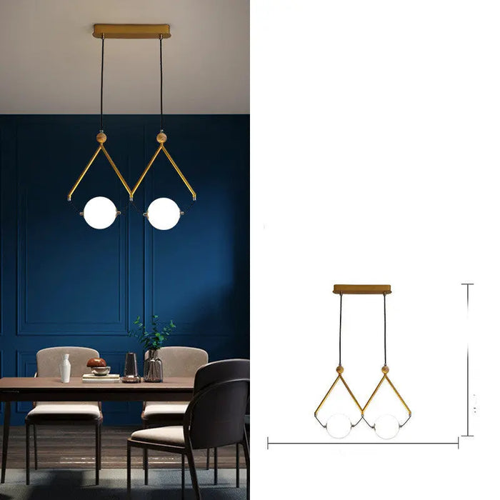 Creative Personality Dining Table Bar Lamp - Taipei, Glass, LED HomeWares Hub