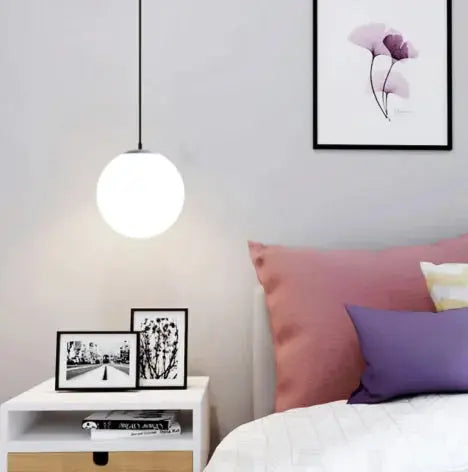 Contemporary Globe Modern Pendant Light HomeWares Hub