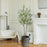 Elegant Tall Artificial Olive Tree - Tranquility for Your Home