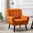 Modern Velvet Ergonomic Accent Chair - Cozy Style for Home