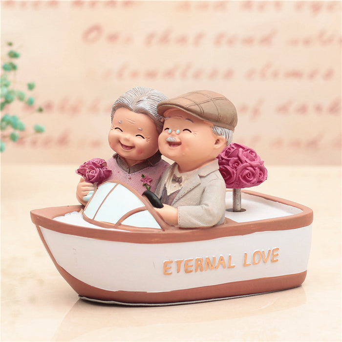 Home living room character decoration resin decoration