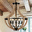 Solid Wood Modern Chandelier – Rustic Elegance by Welfel