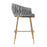 Chic Velvet Bar Stools Set - Ultimate Comfort for Modern Spaces