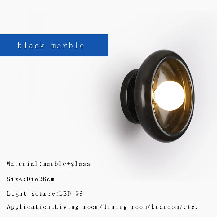 Nordic Natural Jade Wall Sconce – Luxury LED Accent Light