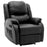 Elderly Recliner Chair – Adjustable Comfort & Storage – Black