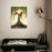 Tree of Life Canvas Art - Framed Nature Wall Decor for Home