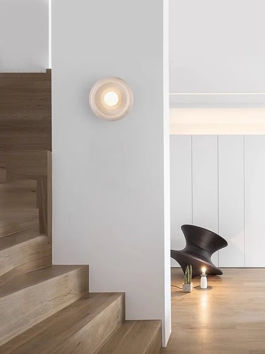 Nordic Natural Jade Wall Sconce – Luxury LED Accent Light