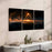 Custom Modern Art Triptych for Living Room by POD Creations