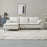 L-Shaped Linen Sectional Sofa With Right Chaise,living Room ,bedroom,office.