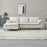 L-Shaped Linen Sectional Sofa With Right Chaise,living Room ,bedroom,office.