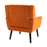 Modern Velvet Ergonomic Accent Chair - Cozy Style for Home