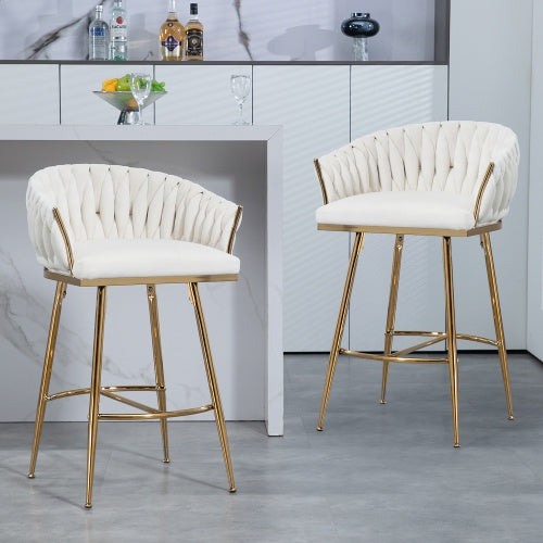 Velvet Bar Stools - Luxurious Comfort for Chic Kitchens