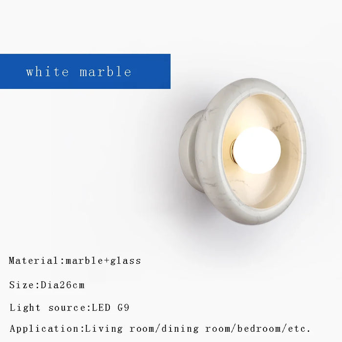 Nordic Natural Jade Wall Sconce – Luxury LED Accent Light