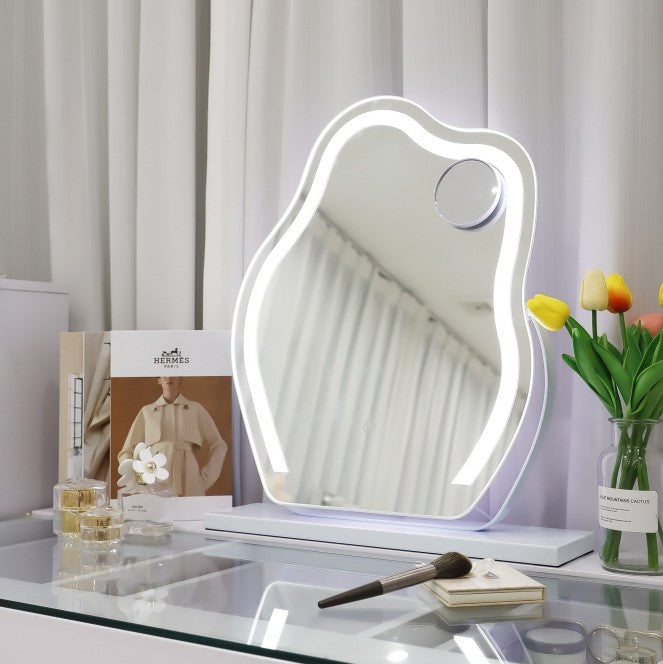 LED Vanity Makeup Mirror with Smart Control - Perfect Viewing!