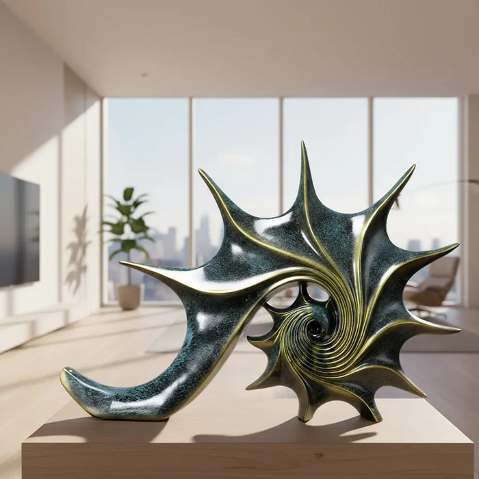 European Elegance Seashell Sculpture HomeWares Hub