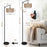 Floor Lamp For Living Room With 3 Color Temperatures, Farmhouse Floor Lamps With Remote & Dimmab