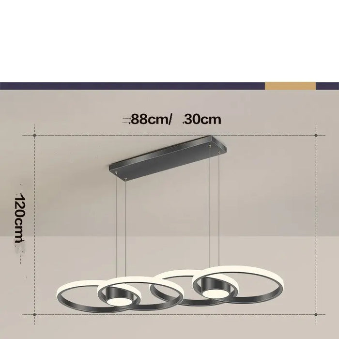 Modern Circular LED Pendant Light – Sculptural Dining & Living Illumination HomeWares – Modern Lighting & Ambience