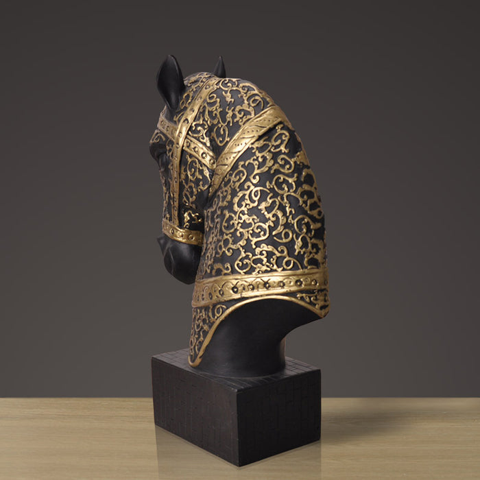 Elegant European Home Decor - Exquisite Resin Art for Living Rooms