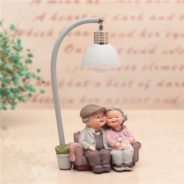 Home living room character decoration resin decoration