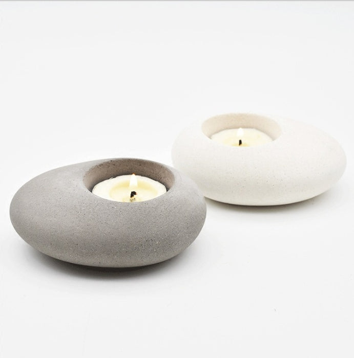 Cobblestone Candlestick: Flavorful Aromas for Home Decor