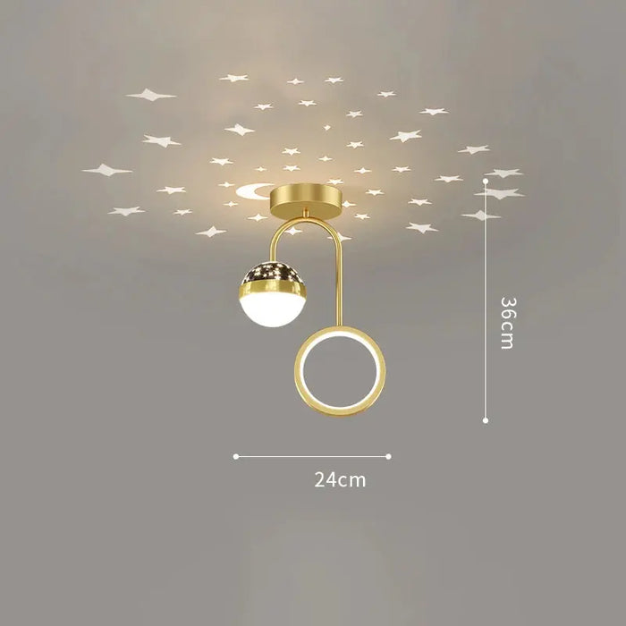 Modern LED Ceiling Light - Adjustable 28W/24W/12W - Living Room & Home Decor homewares