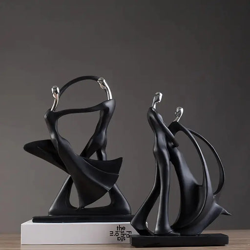 Contemporary Sculpture Resin Accent HomeWares Hub