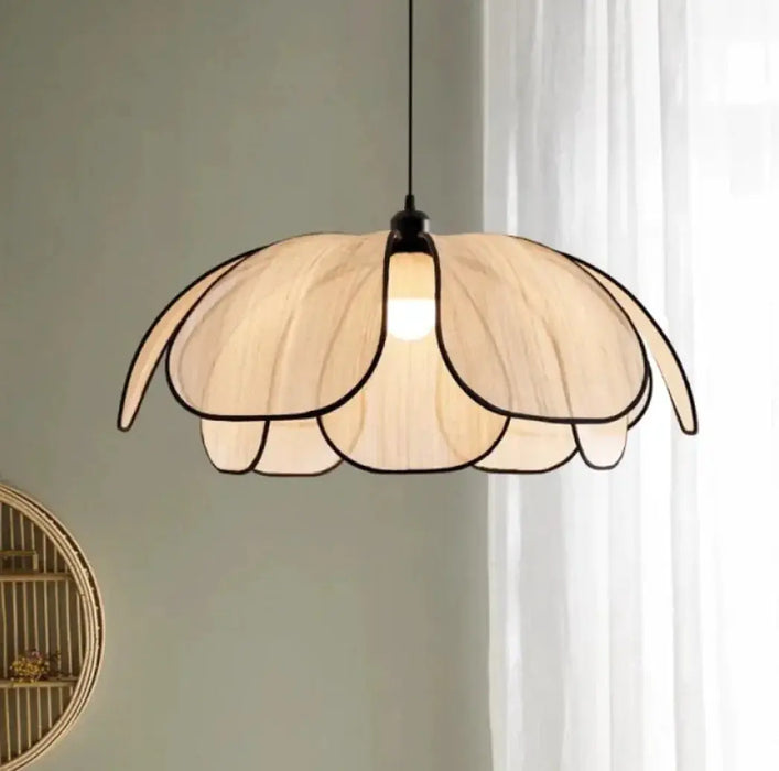 Cream Petal Glow Chandelier HomeWares Hub