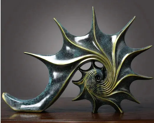 European Elegance Seashell Sculpture HomeWares Hub
