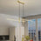 Modern Linear Pendant Light – Minimalist Nordic LED Dining Table Chandelier HomeWares Hub