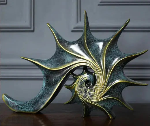 European Elegance Seashell Sculpture HomeWares Hub