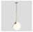Modern Nordic Glass Ball Pendant Light for Dining Room HomeWares Hub
