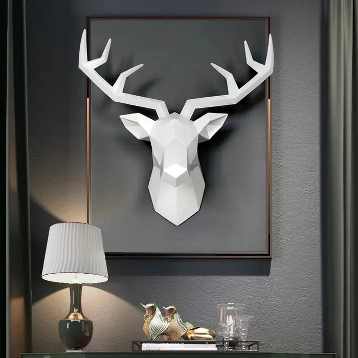 Nordic 3D Deer Head Nordic Wall Art HomeWares Hub